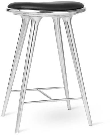 Mater High Stool Barstol Återvunnet Aluminium 69cm