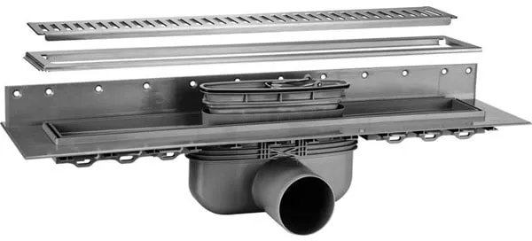 Purus line golvbrunn set 800 mm