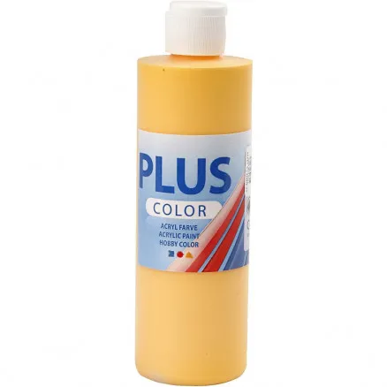 Plus Color hobbyfärg, yellow sun, 250 ml/ 1 fl.