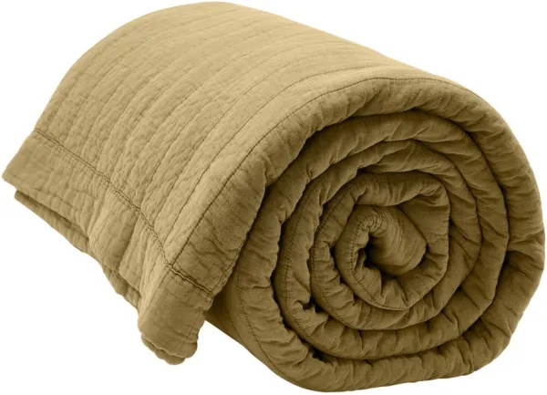 Magnhild, Quiltat överkast, seeds, 280x280 cm