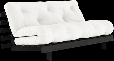 Karup Design Roots Bäddsoffa med Madrass Roots 160x200 Natur/Svart Lack